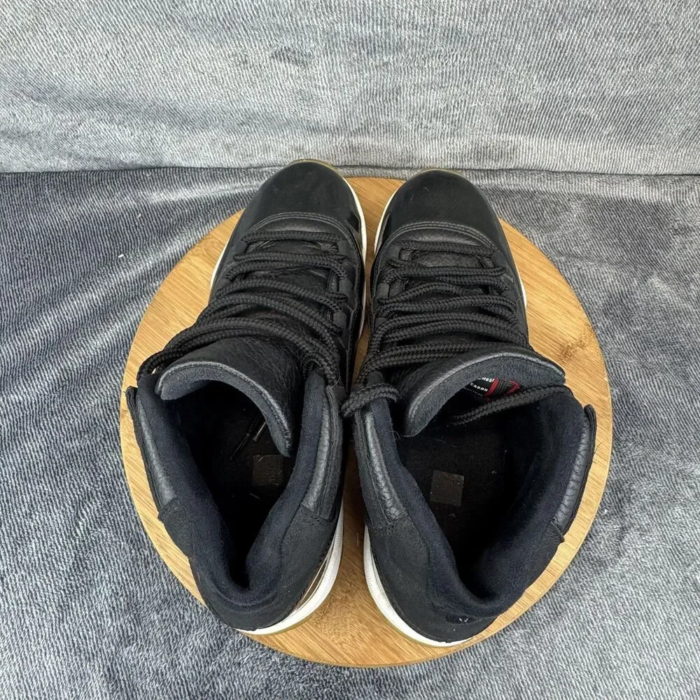 Nike Air Jordan 11 Retro Shoes Mens Size 10.5 Black 72-10 Patent 378037-002 - Picture 5 of 9